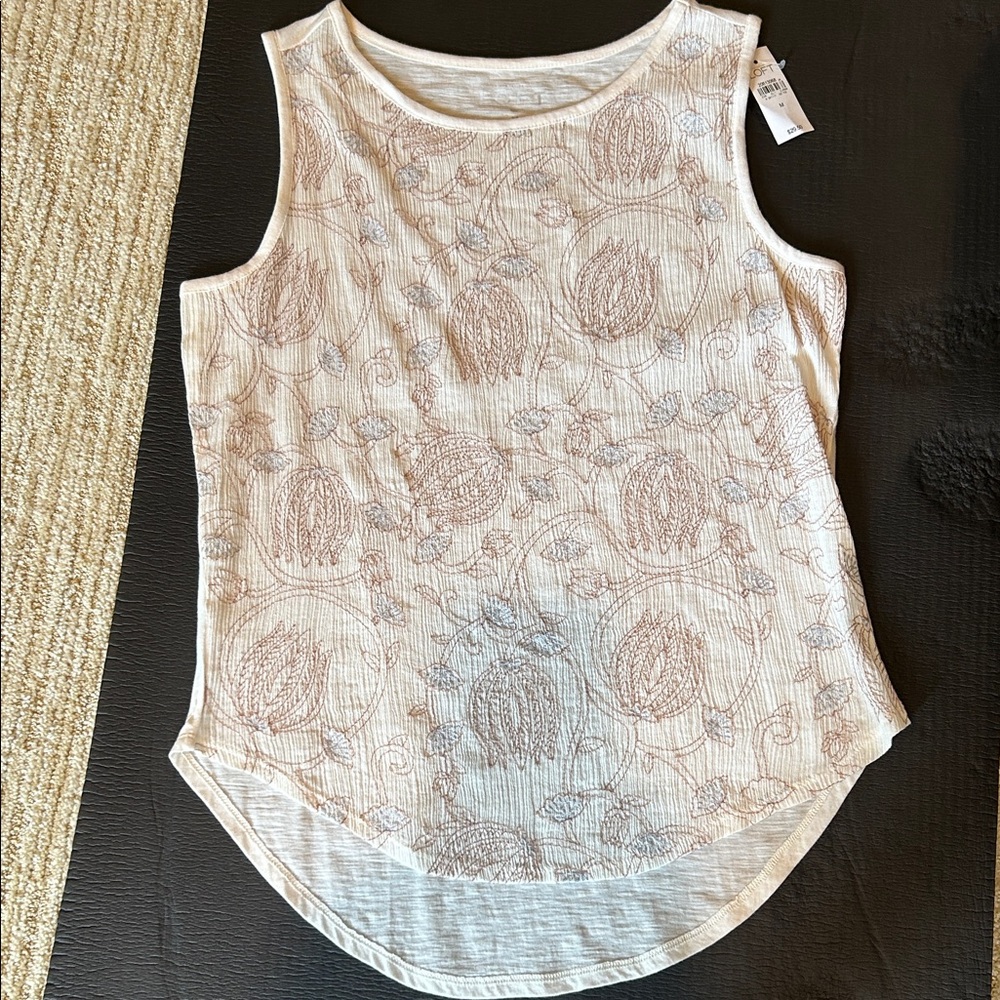 Loft sleeveless top